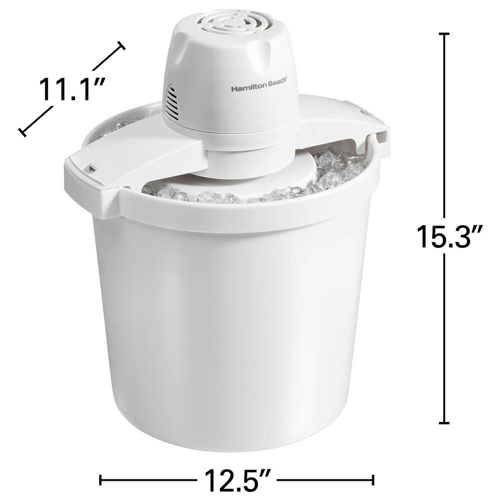 Hamilton Beach 4qt Ice Cream Maker, , large