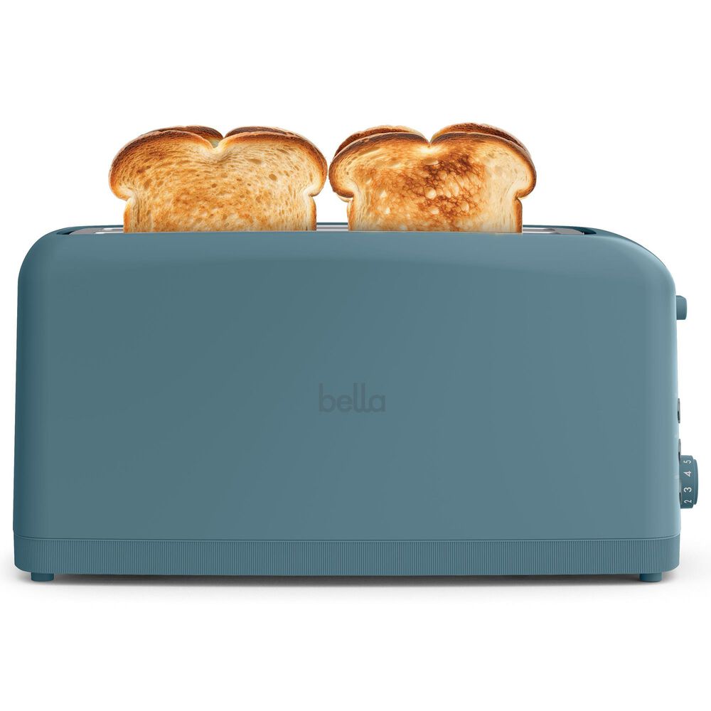 Bella 4-Slice Slim Toaster in Surf, , large
