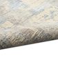 Nourison Drift Blue and Beige 7"10" x 10"2" Area Rug, , large