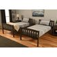 Sable Home Claire Twin over Twin Bunk Bed in Rustic Walnut, , large