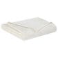 Pem America Truly Soft Velvet Plush King Blanket in Ivory, , large