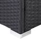 CorLiving Parksville Patio Square Coffee Table in Black, , large
