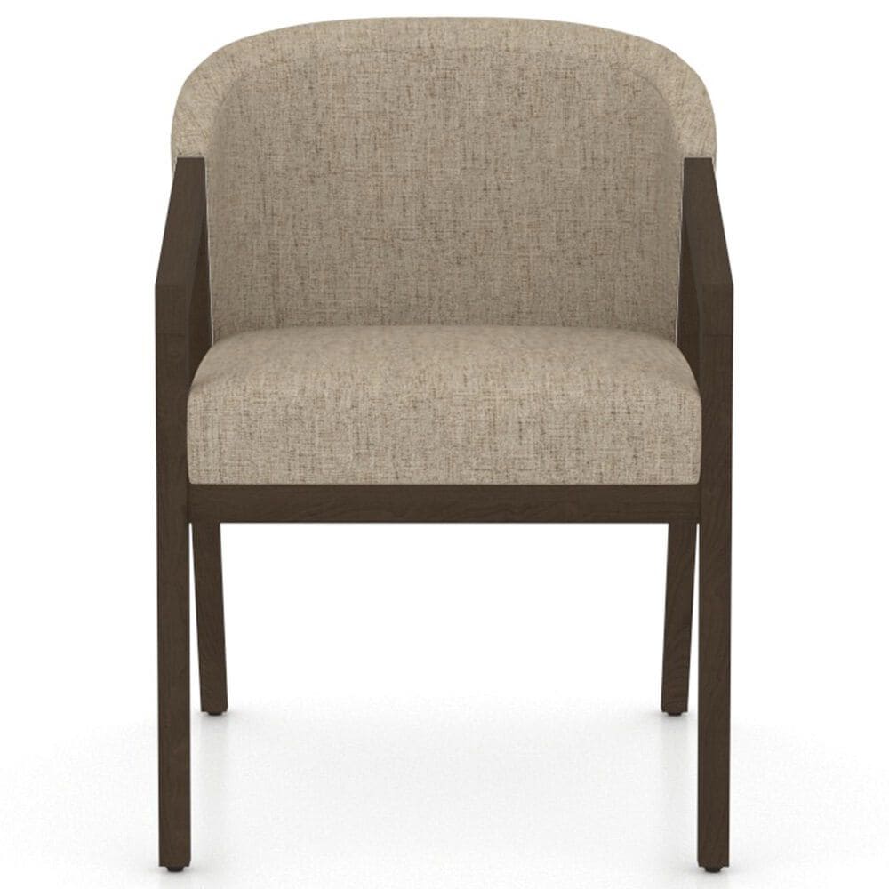Canadel Modern Arm Chair in Hazelnut Washed, , large