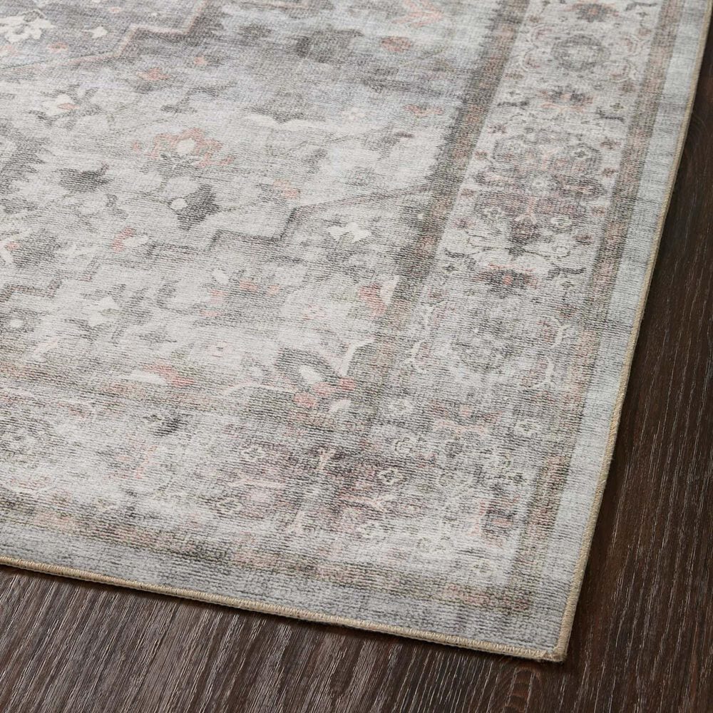 Loloi II Heidi 7&#39;6&quot; x 9&#39;6&quot; Dove and Blush Area Rug, , large