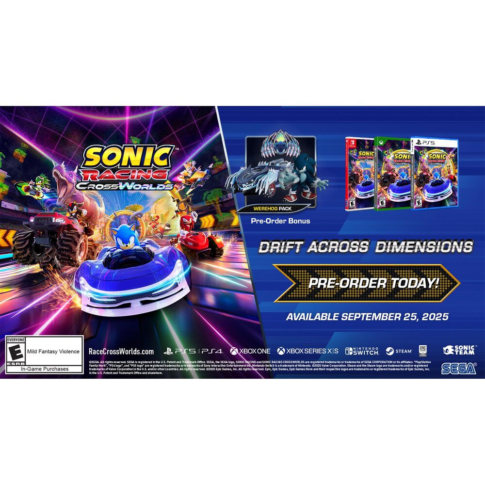 Sonic Racing: Crossworlds Launch Edition - Nintendo Switch, , large