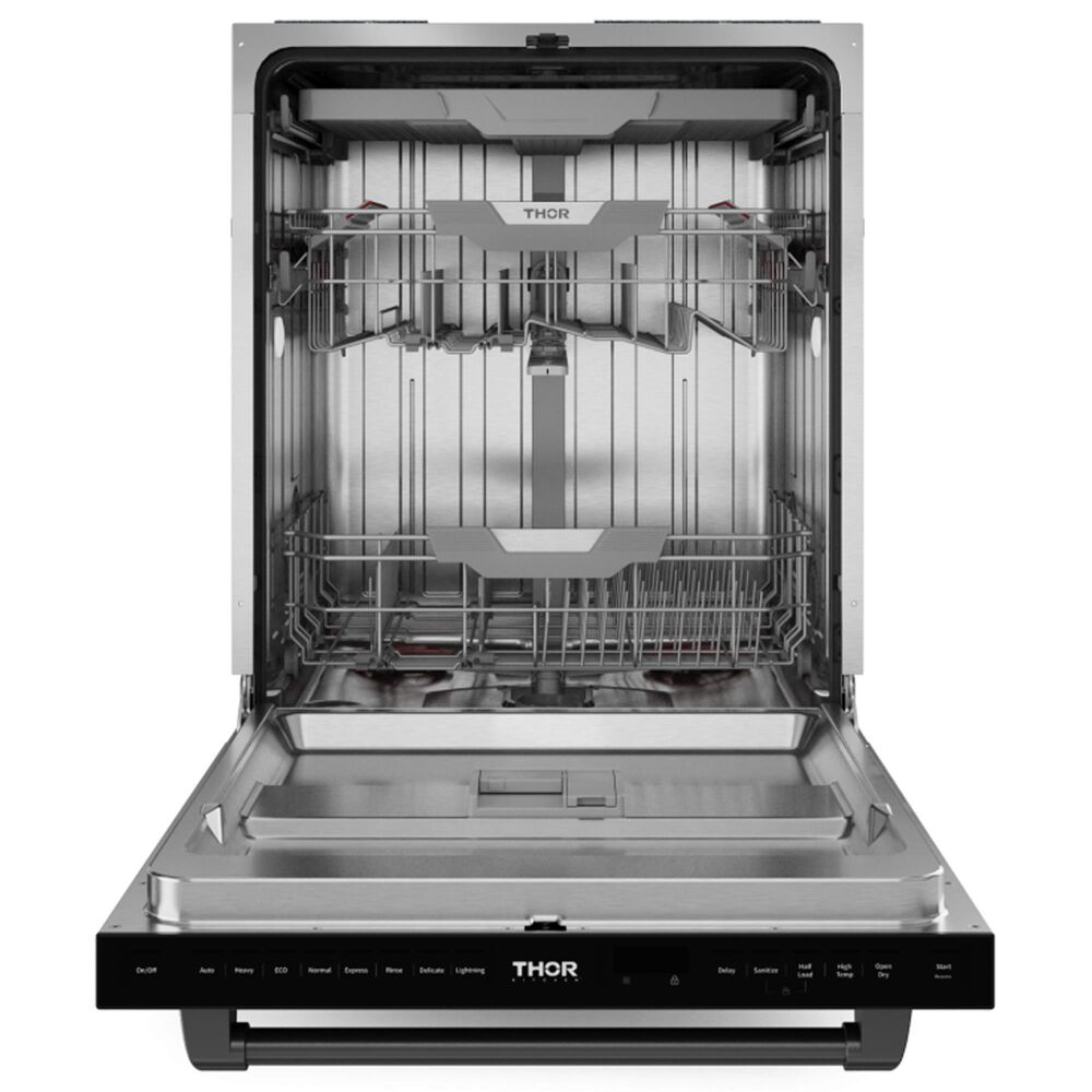Thor Kitchen Gordon Ramsay 24" Built-In Dishwasher in Matte Black, , large