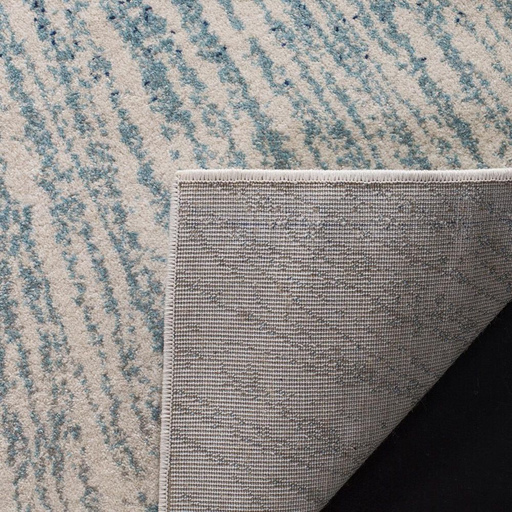 Safavieh Evoke EVK228A-3 3&#39; x 5&#39; Royal/Ivory Area Rug, , large