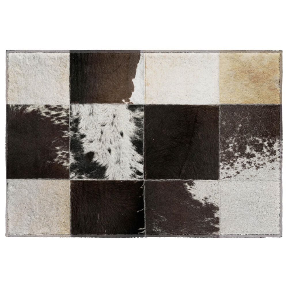 Dalyn Rug Company Bozeman BM10 Black 1"8" x 2"6" Area Rug, , large