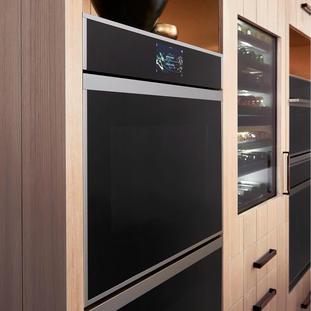 Monogram 30&quot; Smart Electric Convection Double Wall Oven Minimalist Collection - Stainless Steel, , large
