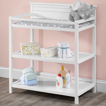 Oxford Baby Universal Changing Station in Snow White, , large