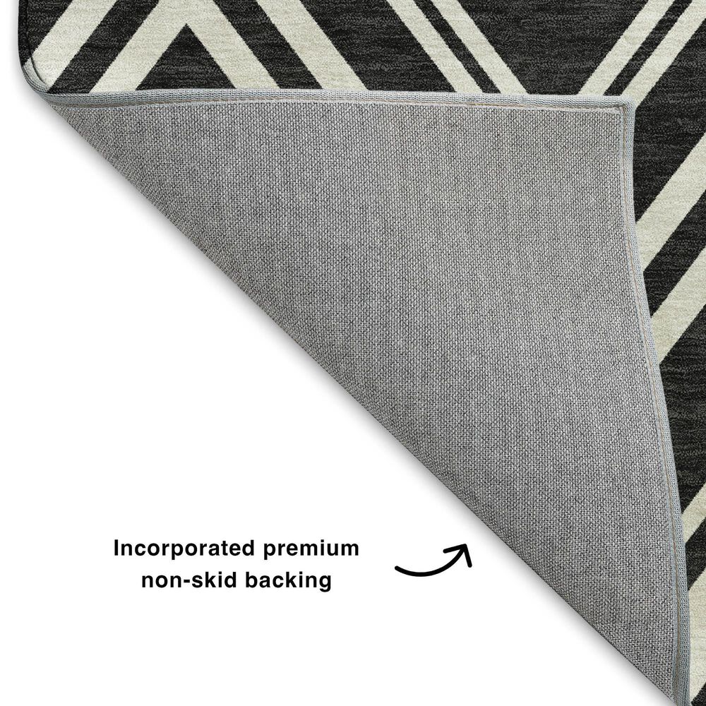 Dalyn Rug Company The Reserve TR17 Black 8&#39; x 10&#39; Indoor/Outdoor Area Rug, , large