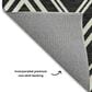 Dalyn Rug Company The Reserve TR17 Black 8" x 10" Indoor/Outdoor Area Rug, , large