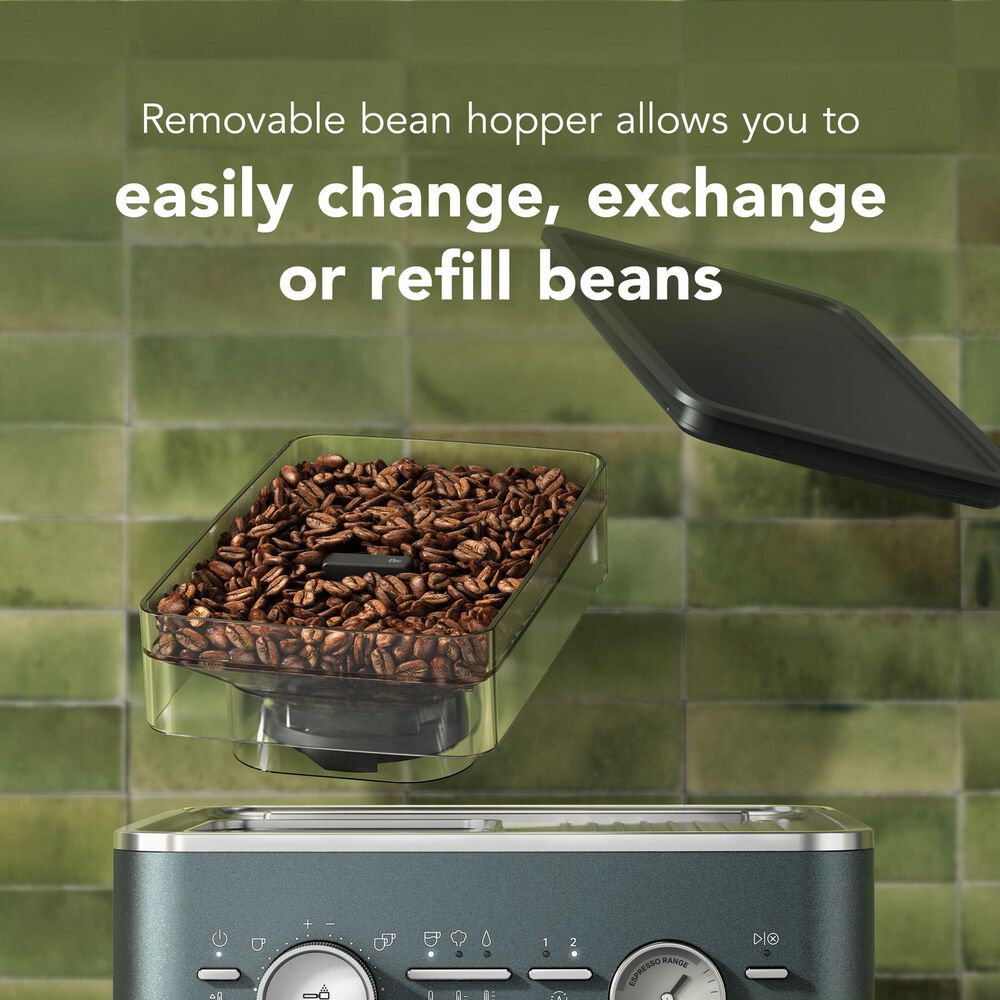 KitchenAid Semi Automatic Espresso Machine with Burr Grinder in Juniper, , large