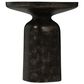 Four Hands Odessa End Table in Distressed Bronze, , large