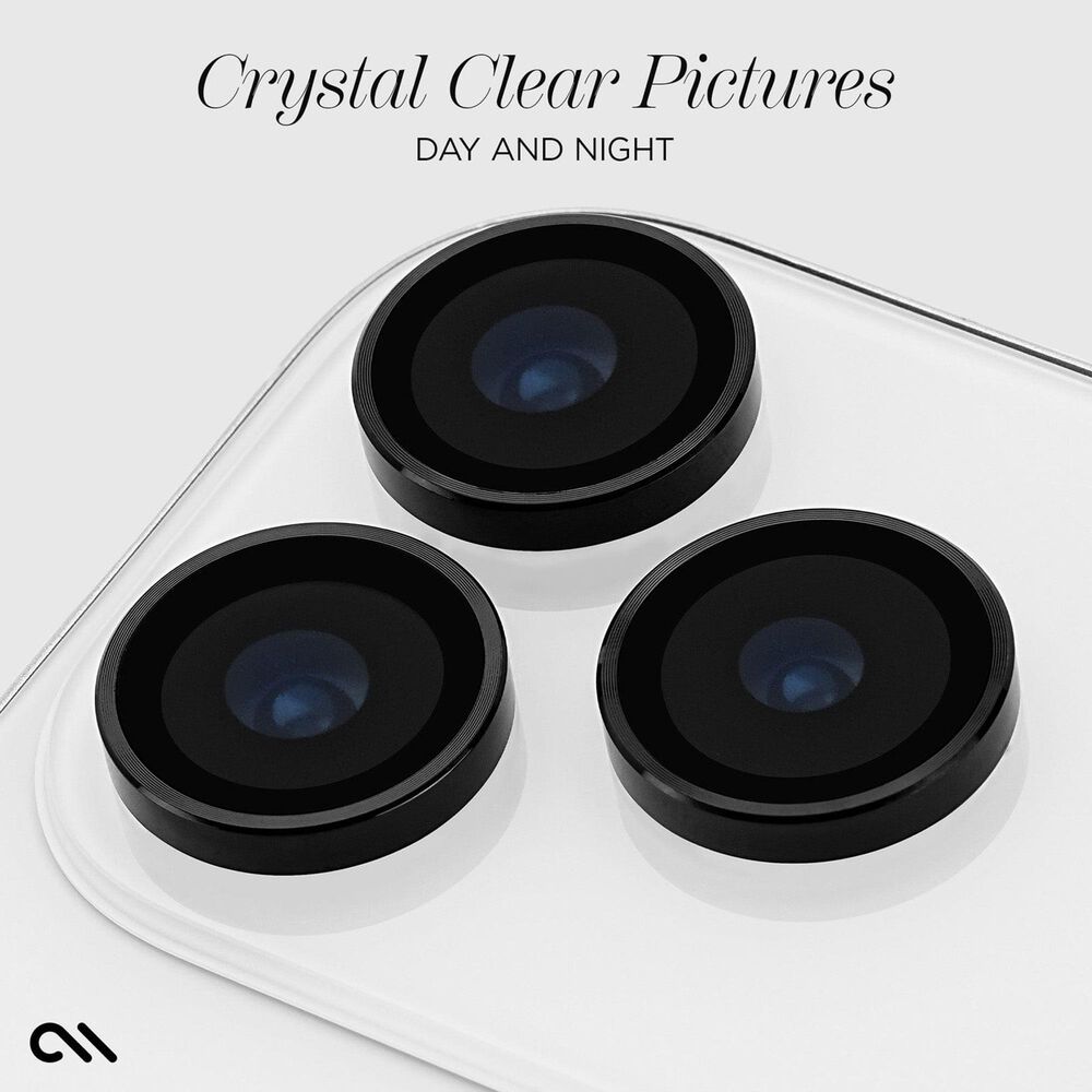 Case-Mate Aluminum Ring Lens Protectector for Apple iPhone 17 Pro / iPhone 17 Pro Max in Black, , large