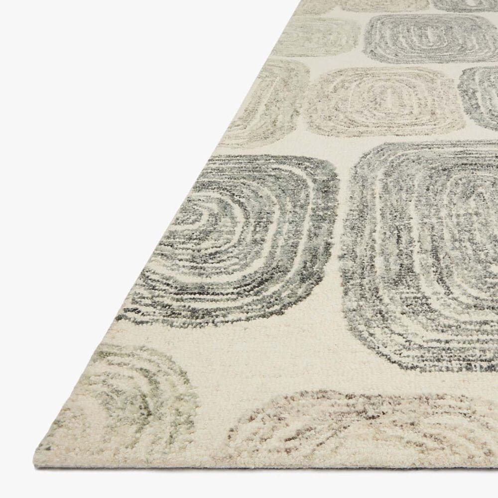 Loloi Milo MLO-01 3&#39;6&quot; x 5&#39;6&quot; Dk. Grey/Neutral Area Rug, , large