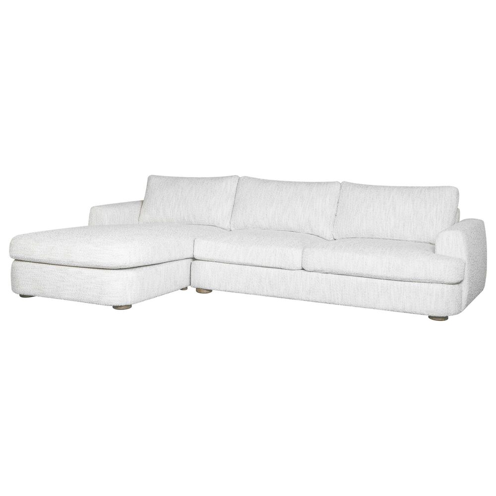Blue River Reid 2-Piece Left Facing Sectional Sofa in Snow Fleck, , large