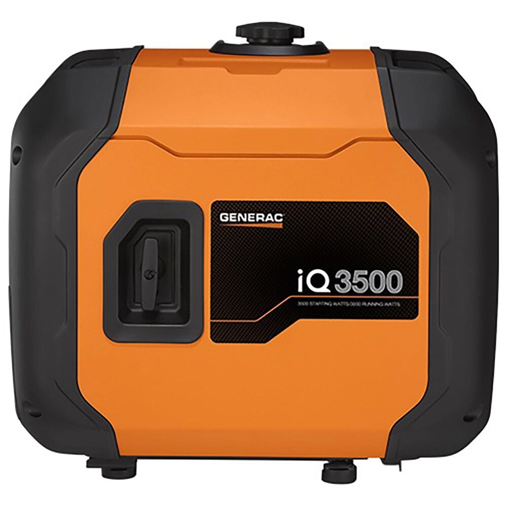 Generac iQ3500 Portable Inverter Generator in Orange and Black, , large