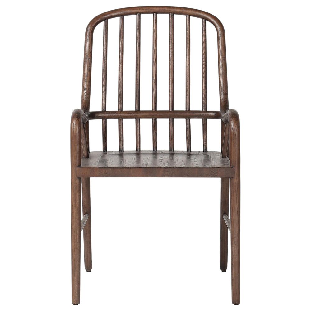 Four Hands Brenna Arm Chair in Drifted Oak, , large