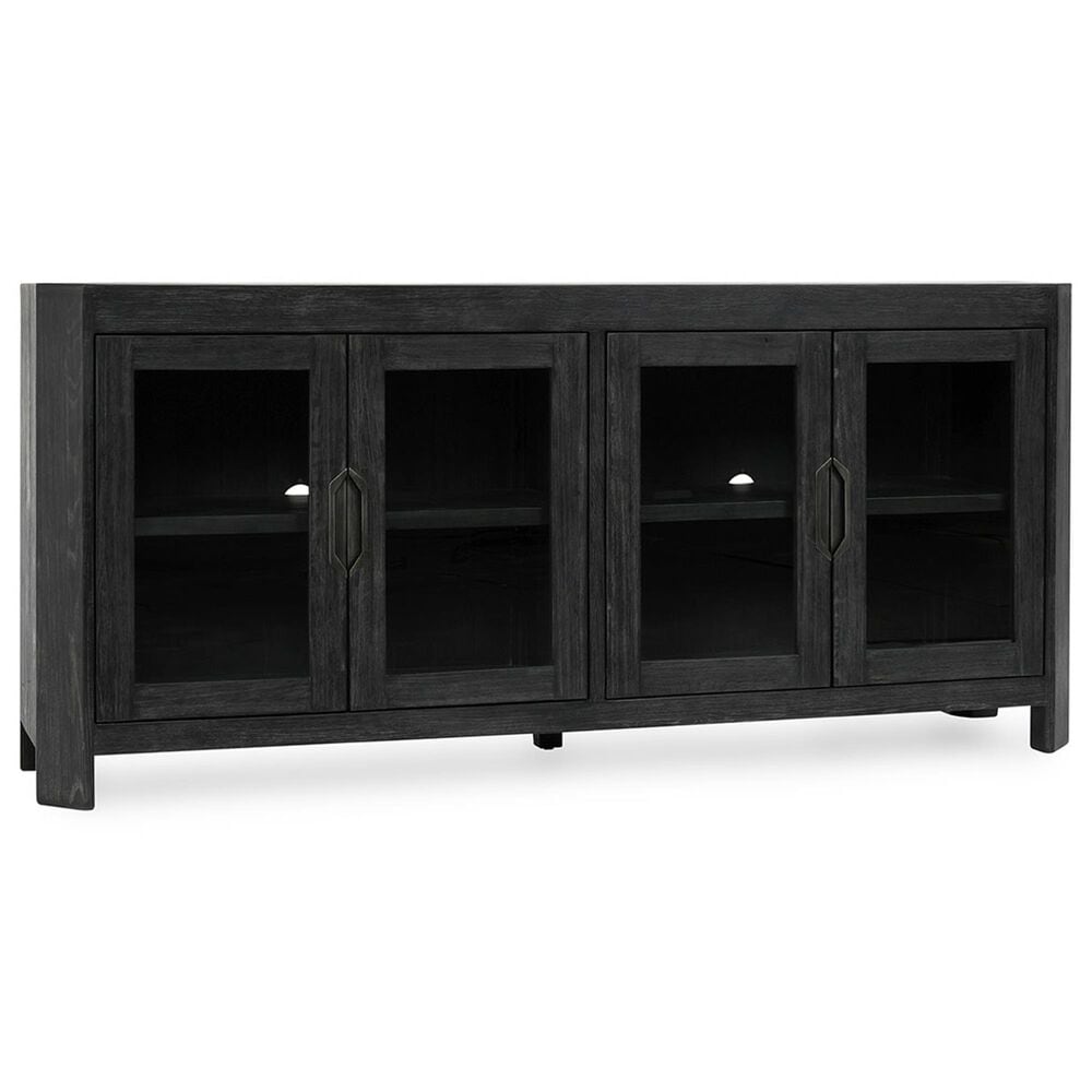 Classic Home Macarthur 4-Door Cabinet in Antique Black, , large