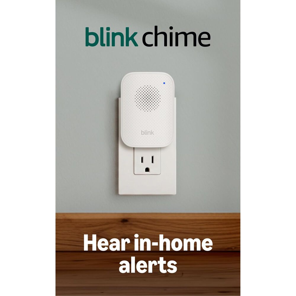 Blink Chime Doorbell Box in White, , large