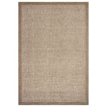 Magnolia Home Henley Ivory and Brown 3"6" x 5"6" Area Rug, , large