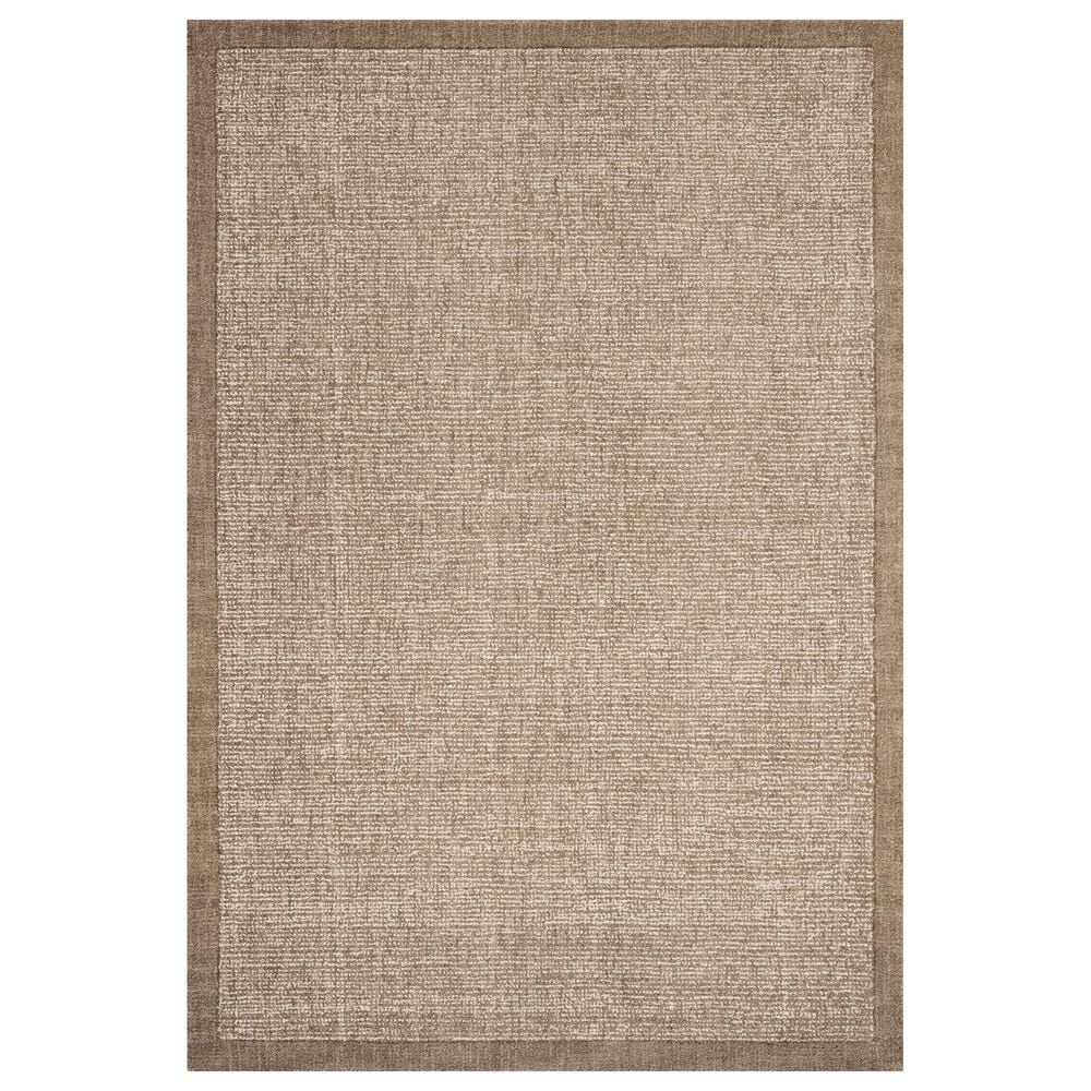 Magnolia Home Henley Ivory and Brown 3"6" x 5"6" Area Rug, , large