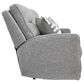 Ashley Biscoe Power Reclining Sofa in Pewter, , large