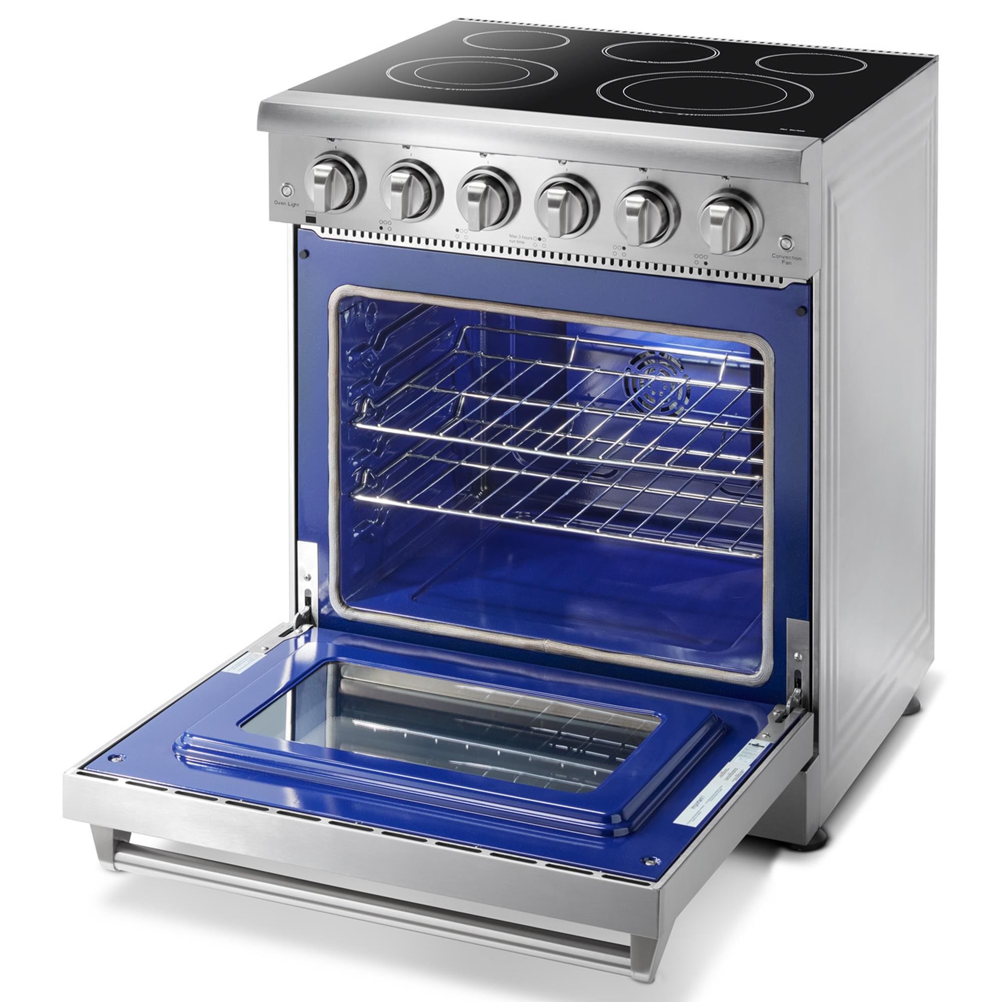 30 inch electric range stainless steel store