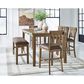 Ashley Urbinforte 25.75" Faux Leather Barstool in Light Brown, , large