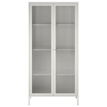 DHP Autumn Avenue 4-Shelf Storage Cabinet in White, , large