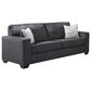 Ashley Altari Stationary Sofa and Loveseat Set in Slate, , large