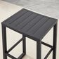 Linon Home Decor Holland Outdoor Bar Stool in Black (Set of 2), , large