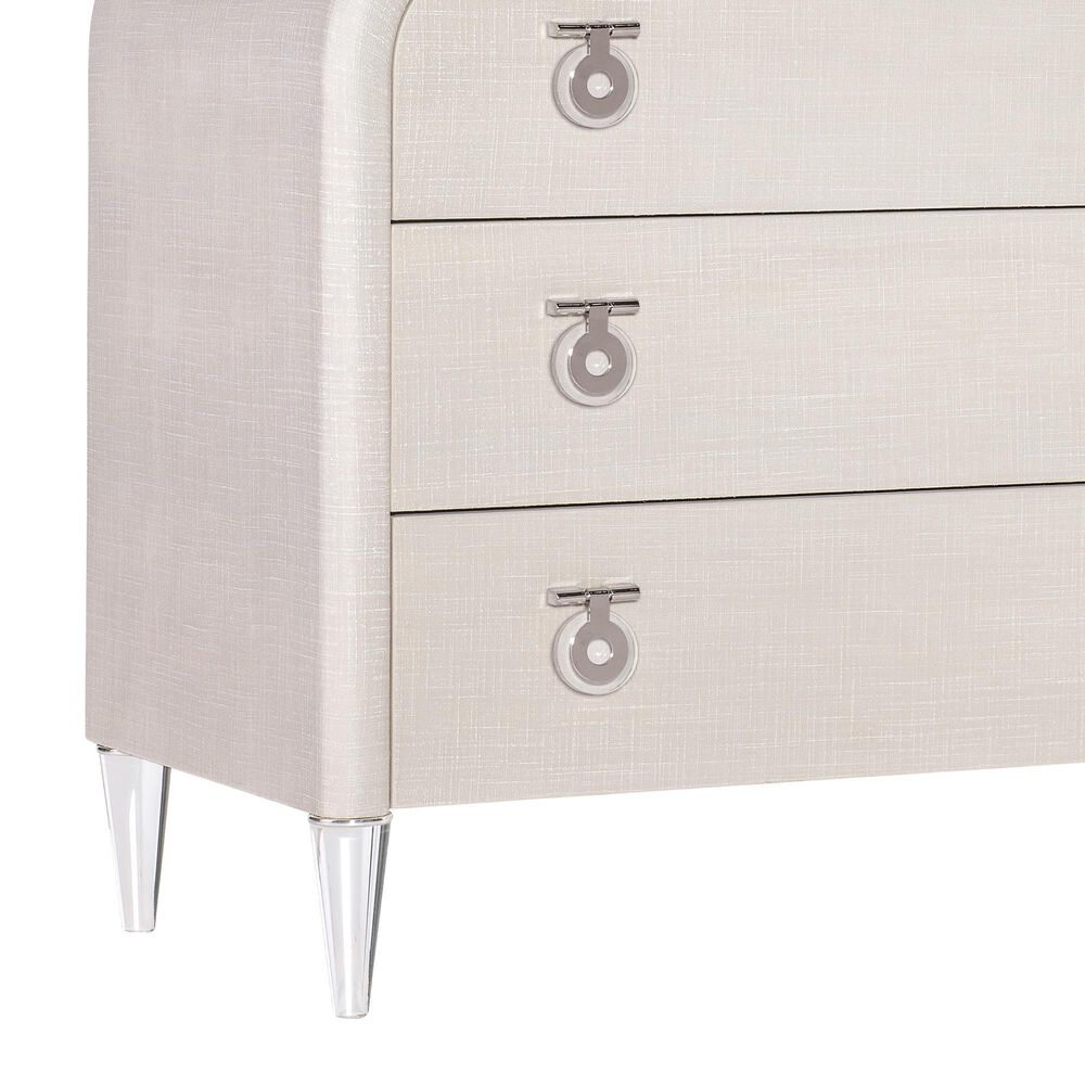 Hooker Furniture Melange 3-Drawer Accent Chest in Clear, , large
