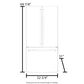 GE Appliances 18.6 Cu. Ft. Counter-Depth French-Door Refrigerator in White, , large