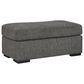 Ashley Gardiner Ottoman in Pewter, , large