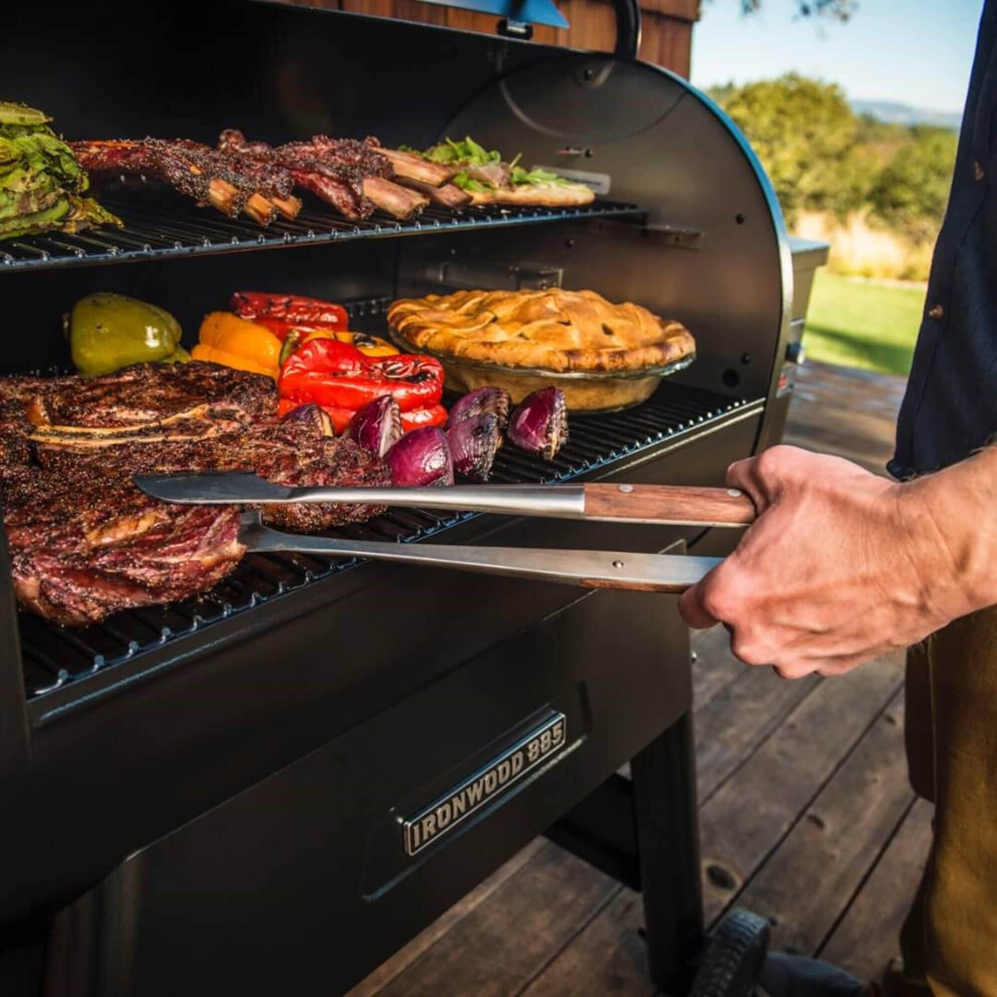 Traeger grill ironwood 885 on sale