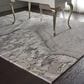 Nourison Prismatic 12" x 15" Silver Cloud Area Rug, , large