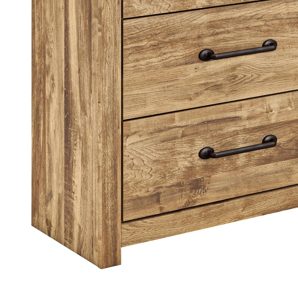 Ashley Maystonna Dresser and Mirror in Brown, , large