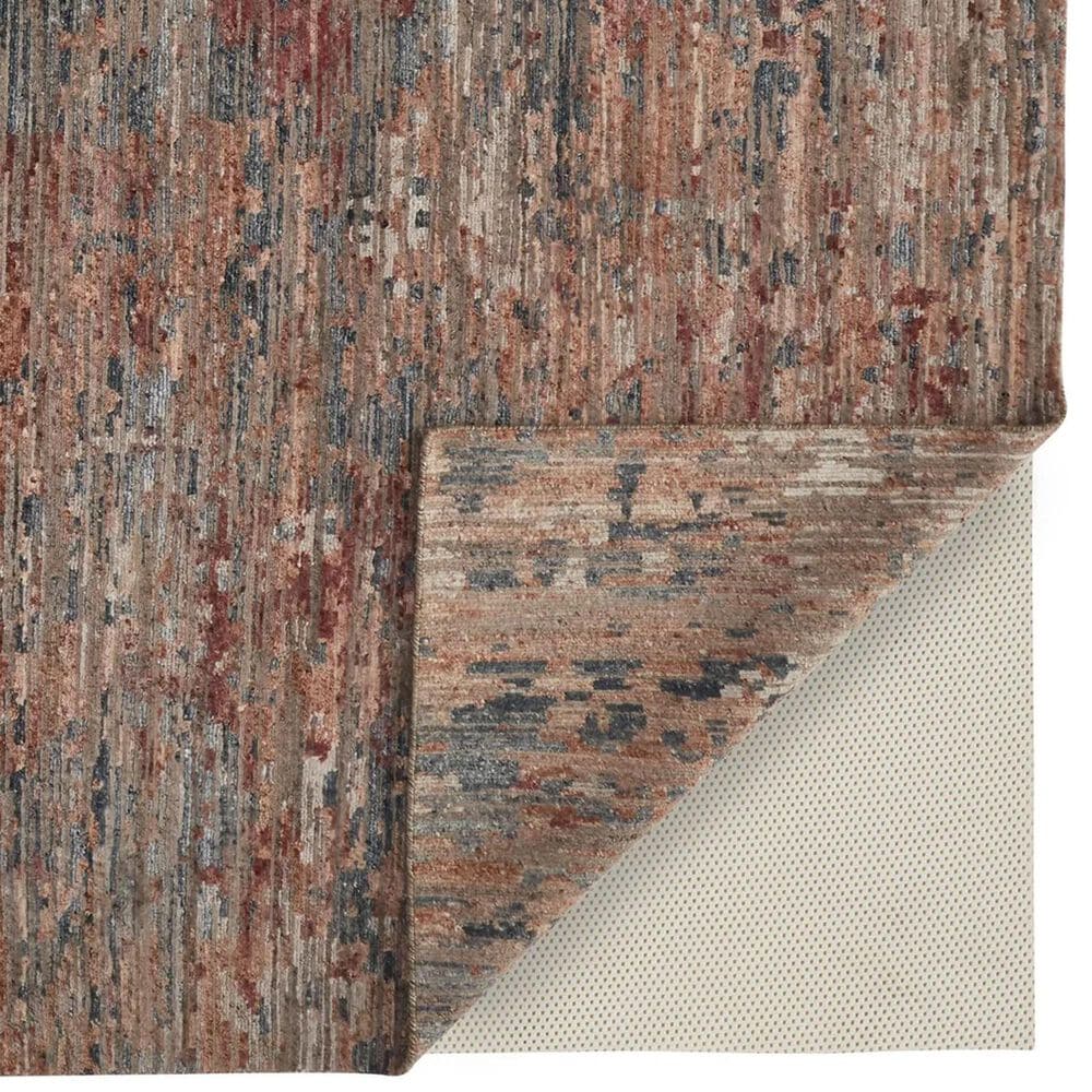 Feizy Conroe 2&#39;6&quot; x 8&#39; Red and Multicolor Runner, , large