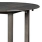 New Heritage Design Gia 3-Piece Round Dining Set in Gray, , large
