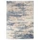 Nourison Dreamy Shag 4" x 6" Light Blue and Grey Area Rug, , large