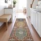 Dalyn Rug Company Silk Road Paprika, Copper, Gold, Sage, Navy and Copper 2"3" x 7"6" Runner, , large
