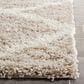 Safavieh Dallas Shag SGD257D-10 10" x 14" Beige/Ivory Area Rug, , large