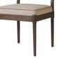 Four Hands Esther Side Chair with Antwerp Taupe Cushion in Brown Oak, , large