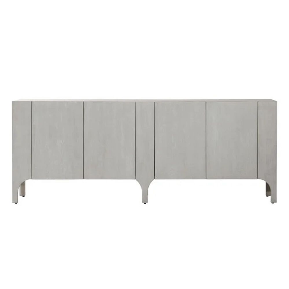 Blue Sun Designs Maiya 4 Door 4 Shelves Sideboard in Light Gray Wash, , large