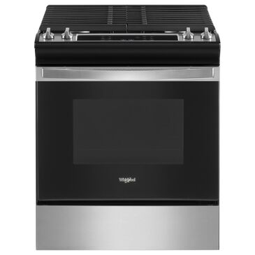 Whirlpool 5 Cu. Ft. Gas Range with Frozen Bake in Stainless Steel, , large