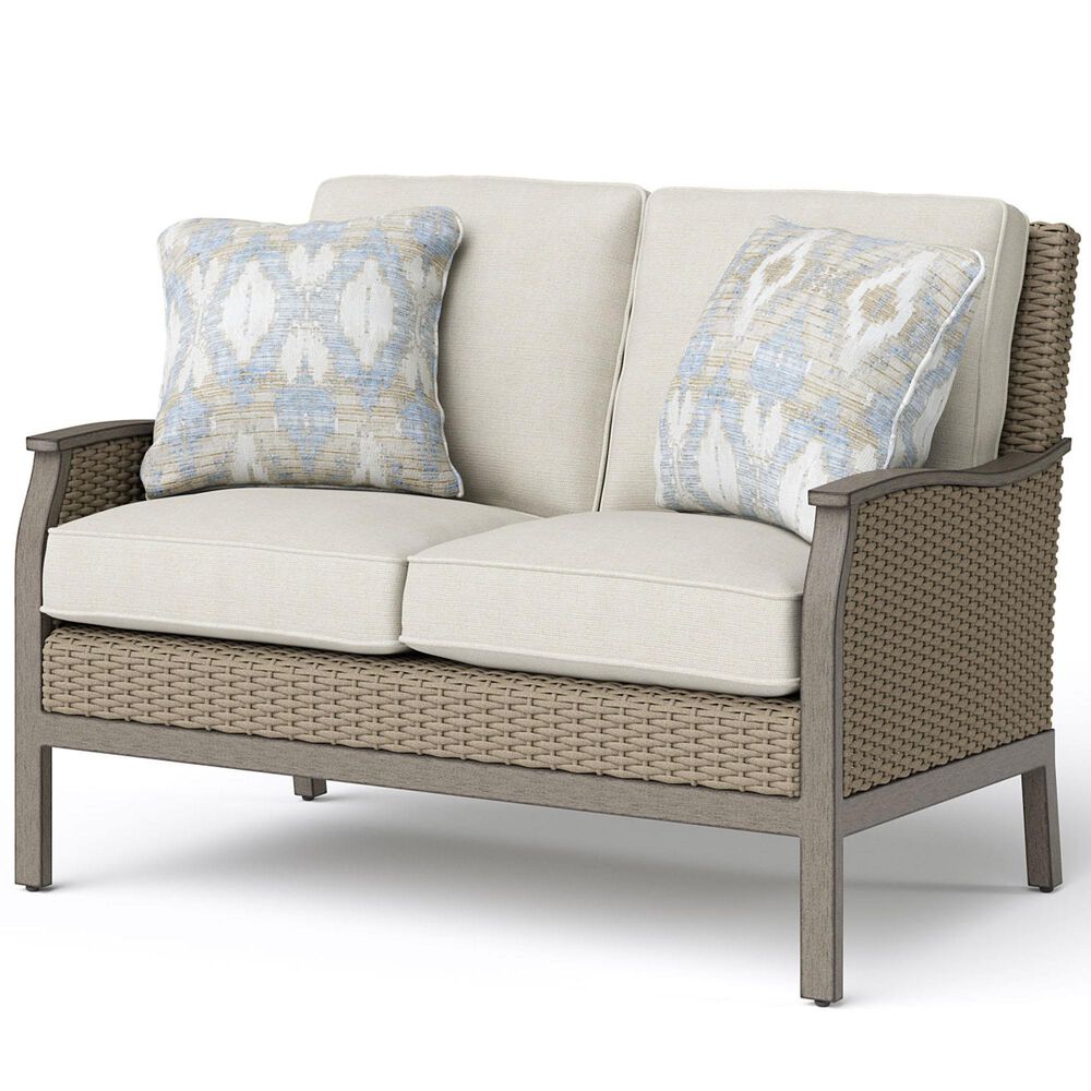 Clear Creek Collection 5-Piece Patio Conversation Set in Ladybug Linen, , large