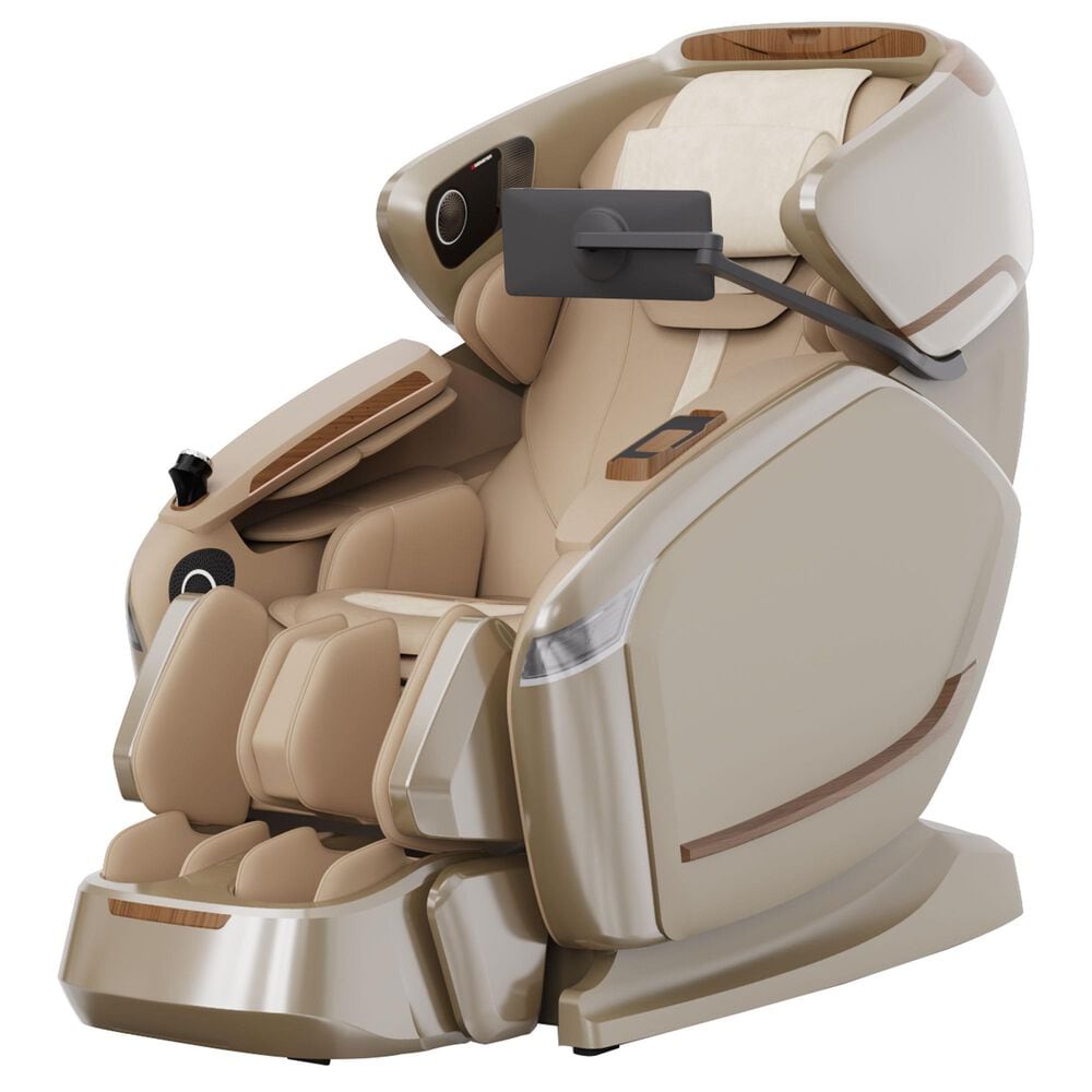 Cozzia Side Panels Massage Chair in Champagne, , large