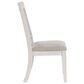 Ashley Trestle Dining Table and Chairs in Antique White and Brown, , large
